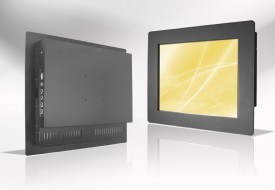 Ecran LCD industriel 4/3 intégrable par l'avant, OSD arrière