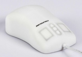InduMouse : Souris optique laser lavable blanche étanche IP68