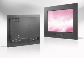 Ecran LCD industriel 4/3 intégrable par l'avant, OSD avant