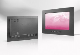 Ecran LCD industriel Wide intégrable par l'avant, OSD avant