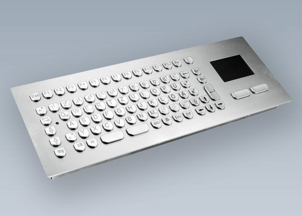 Clavier inox antivandale 84 touches