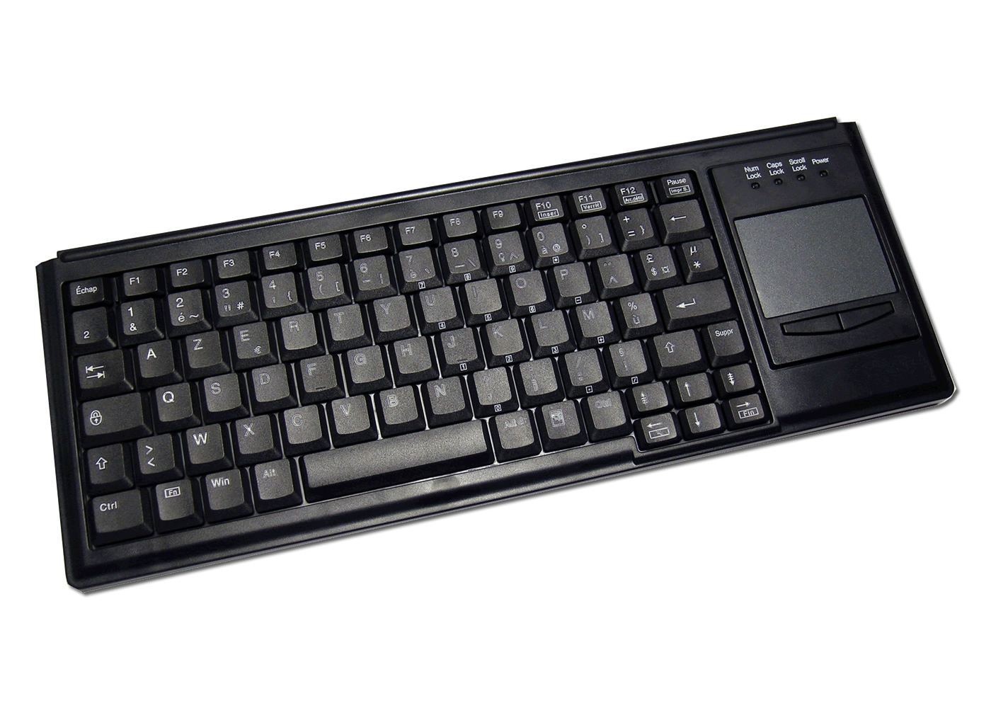 Clavier étanche 88 touches en boitier de table+ touchpad antimicrobien