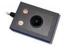 Trackball 38mm industrielle 2 boutons en boitier de table