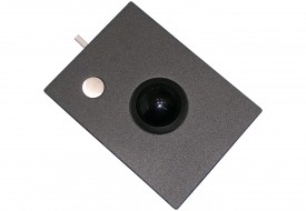 Trackball 38mm industrielle 1 bouton intégrable par l’avant