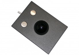 Trackball 38mm industrielle 2 boutons intégrable par l’avant