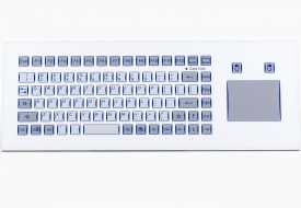 Clavier 85 touches intégrable en panneau par l'avant avec touchpad