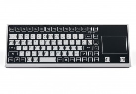 Clavier étanche 85 touches en boitier de table avec touchpad