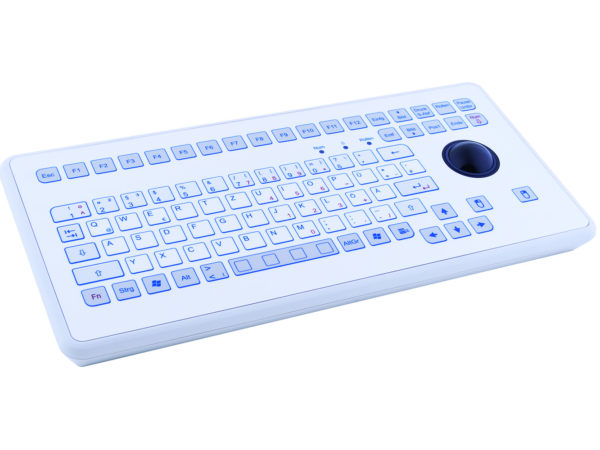 Clavier médical étanche en silicone à touches mécaniques - Nicomed