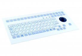 Clavier 88 touches intégrable en panneau par l'avant avec trackball 38 mm