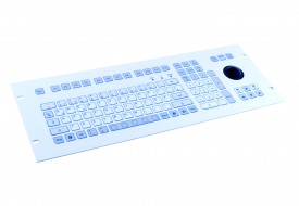 Clavier 105 touches 4U intégrable en rack 19