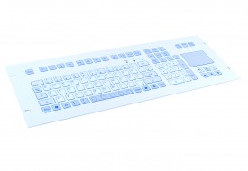 Clavier 105 touches 4U intégrable en rack 19