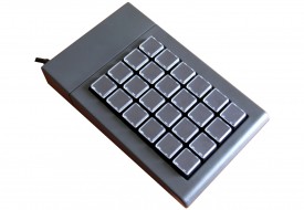 Clavier semi-industriel 24 touches programmable en boitier de table