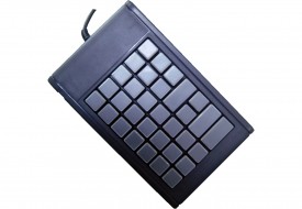 Clavier semi-industriel 35 touches programmable en boitier de table