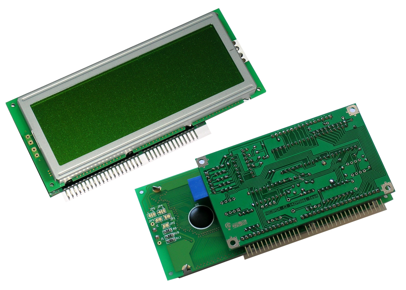 Controleur OEM industriel de clavier jusqu’à 64 touches avec afficheur 4×20 caractères interface RS232