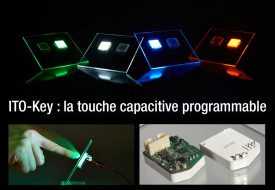 ITO-Key : Boutons poussoirs et interrupteurs capacitifs