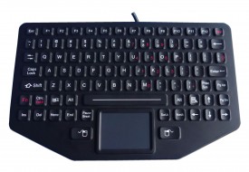 Clavier industriel 89 touches compact en version OEM avec souris tactile