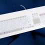 NX6000 : Le premier clavier tactile intégrable en panneau avec 103 touches et touchpad nettoyable et décontaminable - AZERTY français