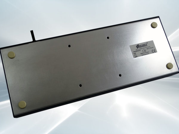 Clavier industriel compact 71 touches en boitier métallique de table étanche IP54 - Fixation VESA 75