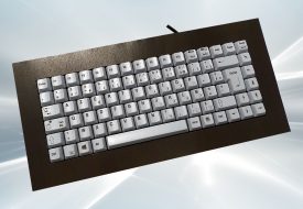 Clavier industriel 86 touches intégrable en panneau par l'avant