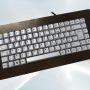 Clavier industriel 86 touches intégrable en panneau par l'avant