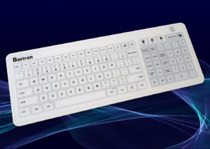 B45 : Le clavier tactile sans fil étanche IP67 avec un touchpad XXL - Clavier capacitif en verre tri-interfaces (USB, RF 2,4 Ghz, Bluetooth®) - Vue d'ensemble
