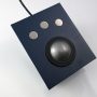 Trackball 50mm 3 boutons - Vue de dessus