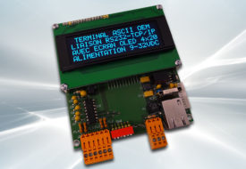 Terminal ASCII OEM RS232 / Ethernet avec afficheur OLED