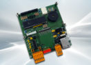 Terminal ASCII OEM RS232 / Ethernet avec afficheur OLED et gestion de 8 touches et 4 LEDs – Carte électronique de gestion