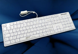 Clavier médical 105 touches étanche à touches mécaniques