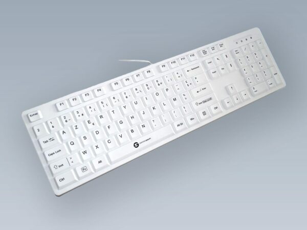 Clavier médical 105 touches étanche silicone