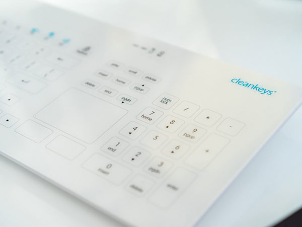 Clavier tactile sans fil cleankeys CK4