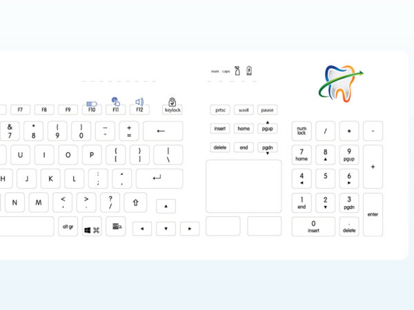 Clavier tactile sans fil cleankeys CK4