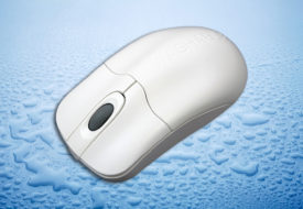 Souris médicale optique sans fil blanche antibactérienne étanche IP68