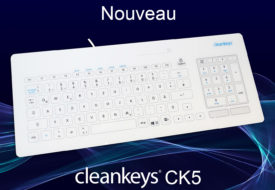 Clavier tactile cleankeys®CK5 filaire