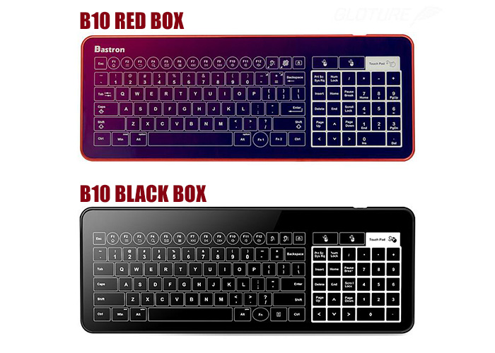 Clavier tactile Bastron B10 – RED BOX et BLACK BOX