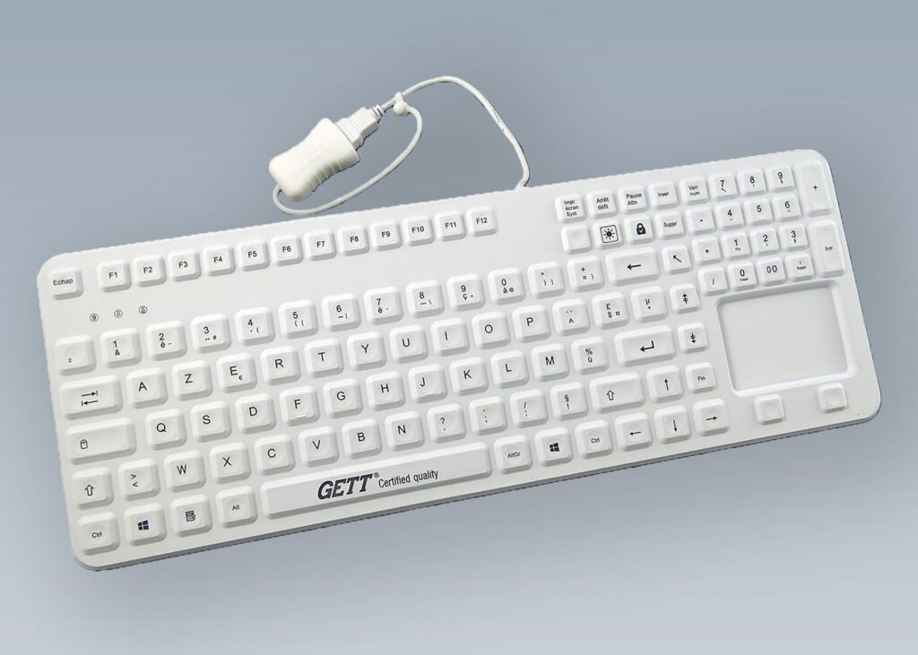 Clavier silicone série Cleantype® Prime Touch+