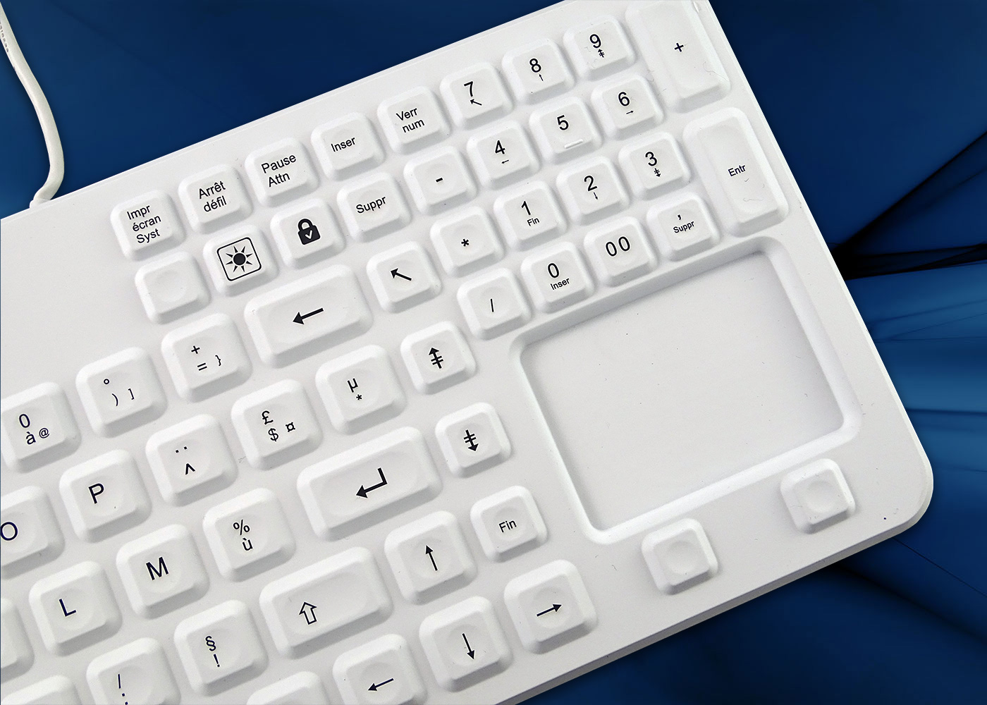 CleanType® Prime Touch - Touchpad siliconé