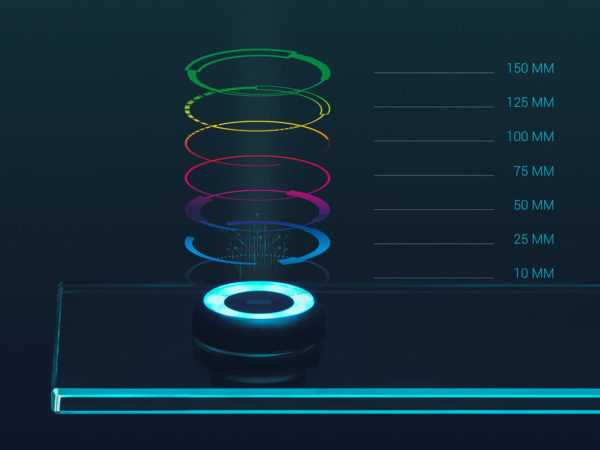 Bouton optique lumineux - Seuils réglables