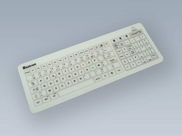 Bastron® B45-03 - Le clavier tactile capacitif en verre USB, RF 2,4 Ghz et Bluetooth®